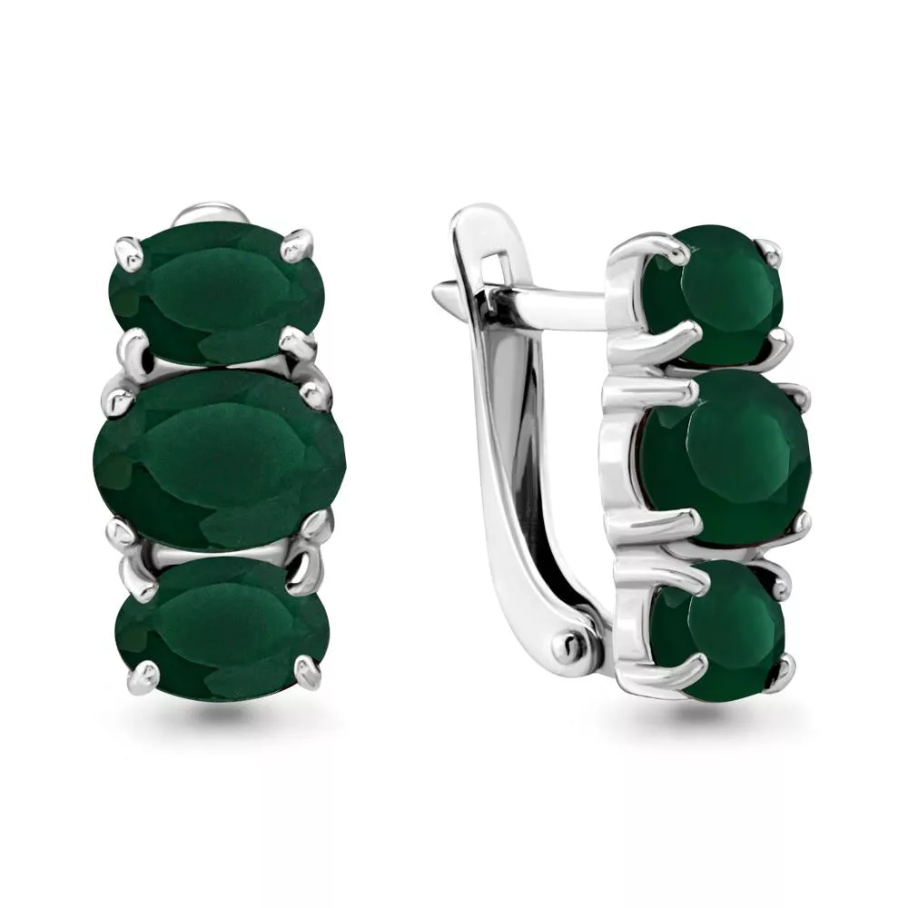 Серьги, серебро, артикул LV4429509