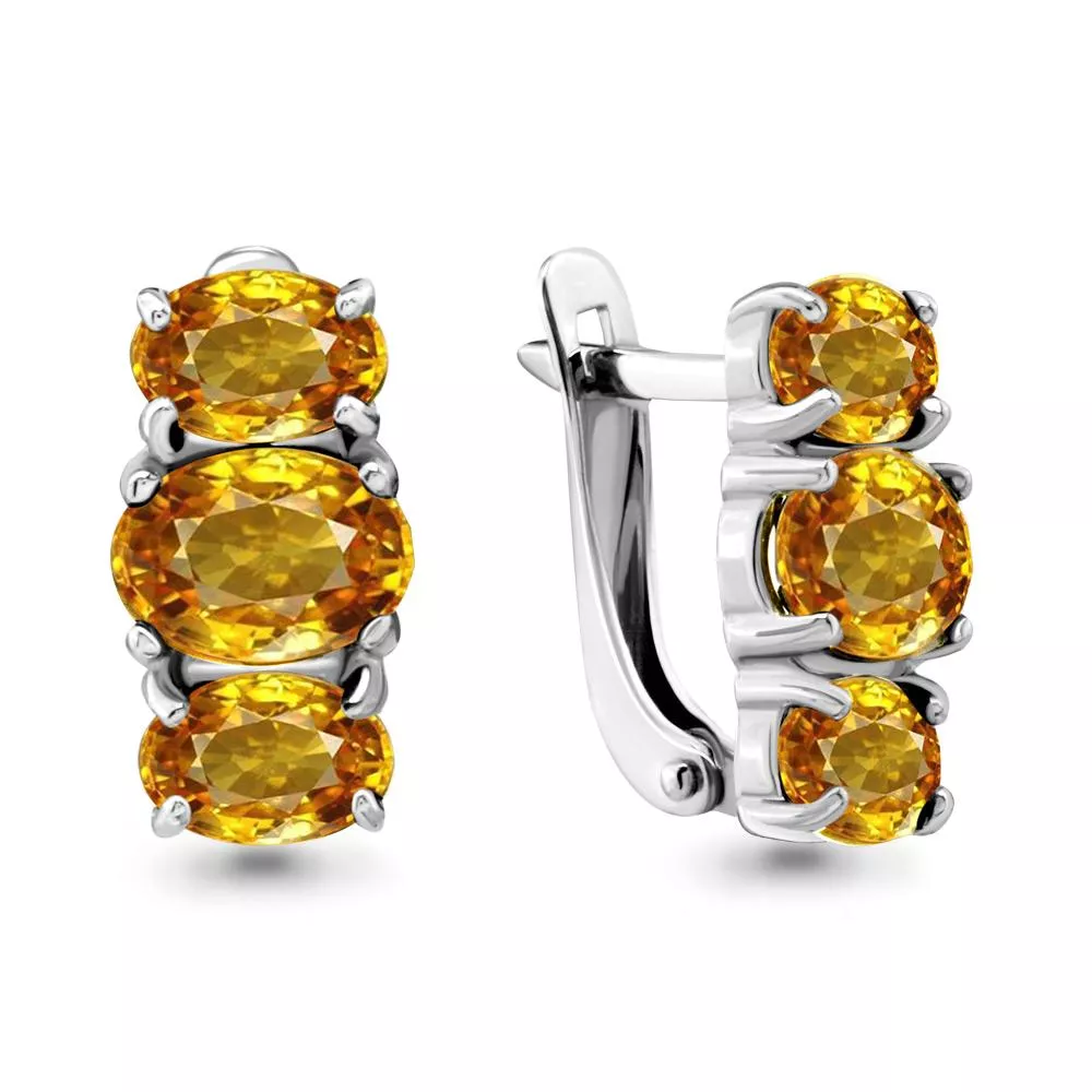 Серьги, серебро, артикул LV4429506