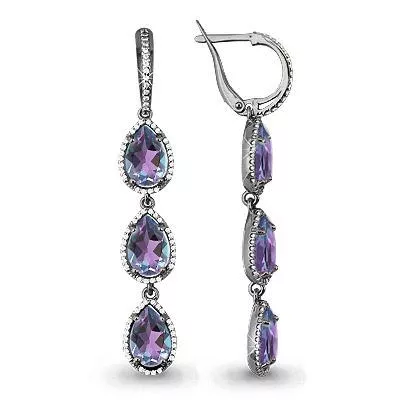 Серьги из серебра, артикул LV4428925А