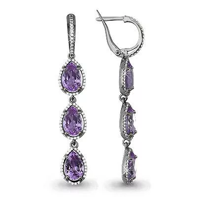 Серьги, серебро, артикул LV4428904А