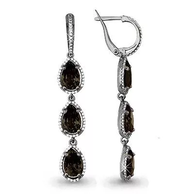 Серьги, серебро, артикул LV4428901А