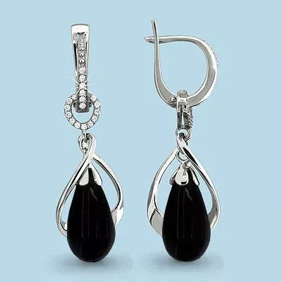 Серьги, артикул LV4426317А, серебро