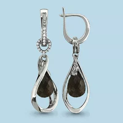 Серьги из серебра, артикул LV4425701А