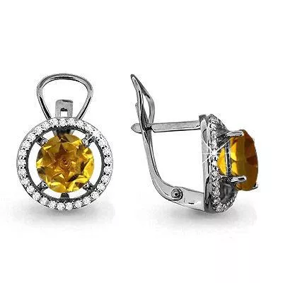 Серьги, серебро, артикул LV4424506А