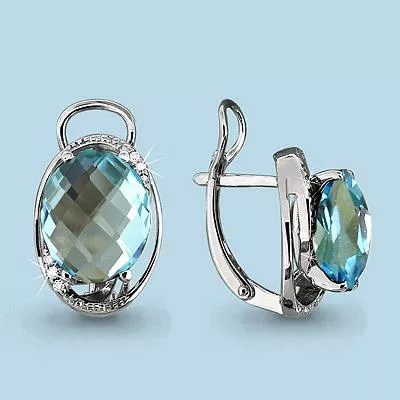 Серьги из серебра, артикул LV4423202А