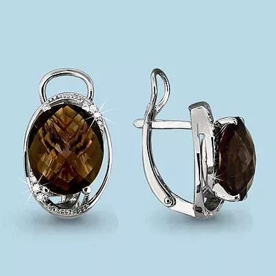 Серьги, серебро, артикул LV4423201А