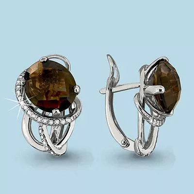 Серьги из серебра, артикул LV4422901А