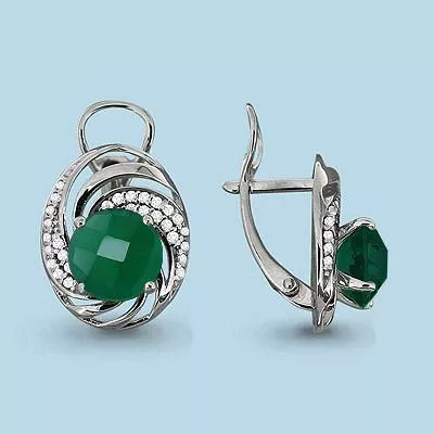 Серьги, артикул LV4422509А, серебро