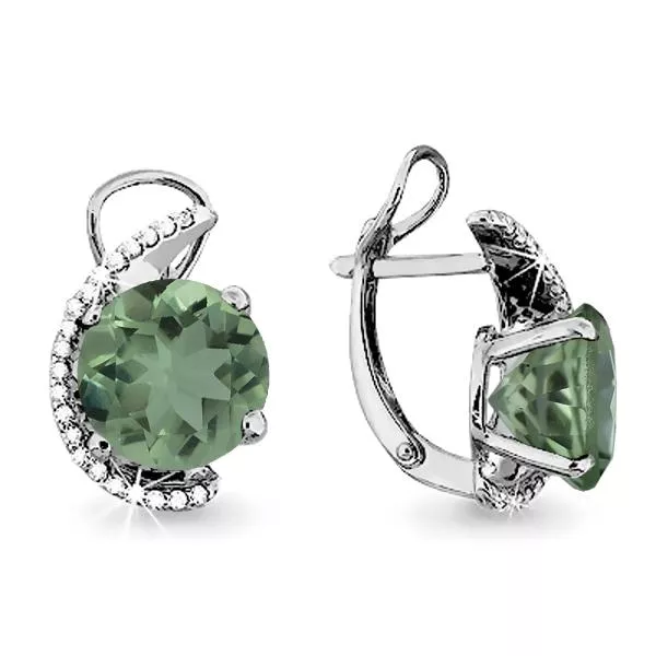 Серьги, артикул LV4422115А, серебро