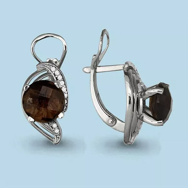 Серьги из серебра, артикул LV4421301А