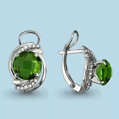 Серьги из серебра, артикул LV4421019А