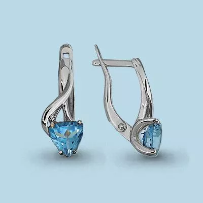 Серьги из серебра, артикул LV4419405