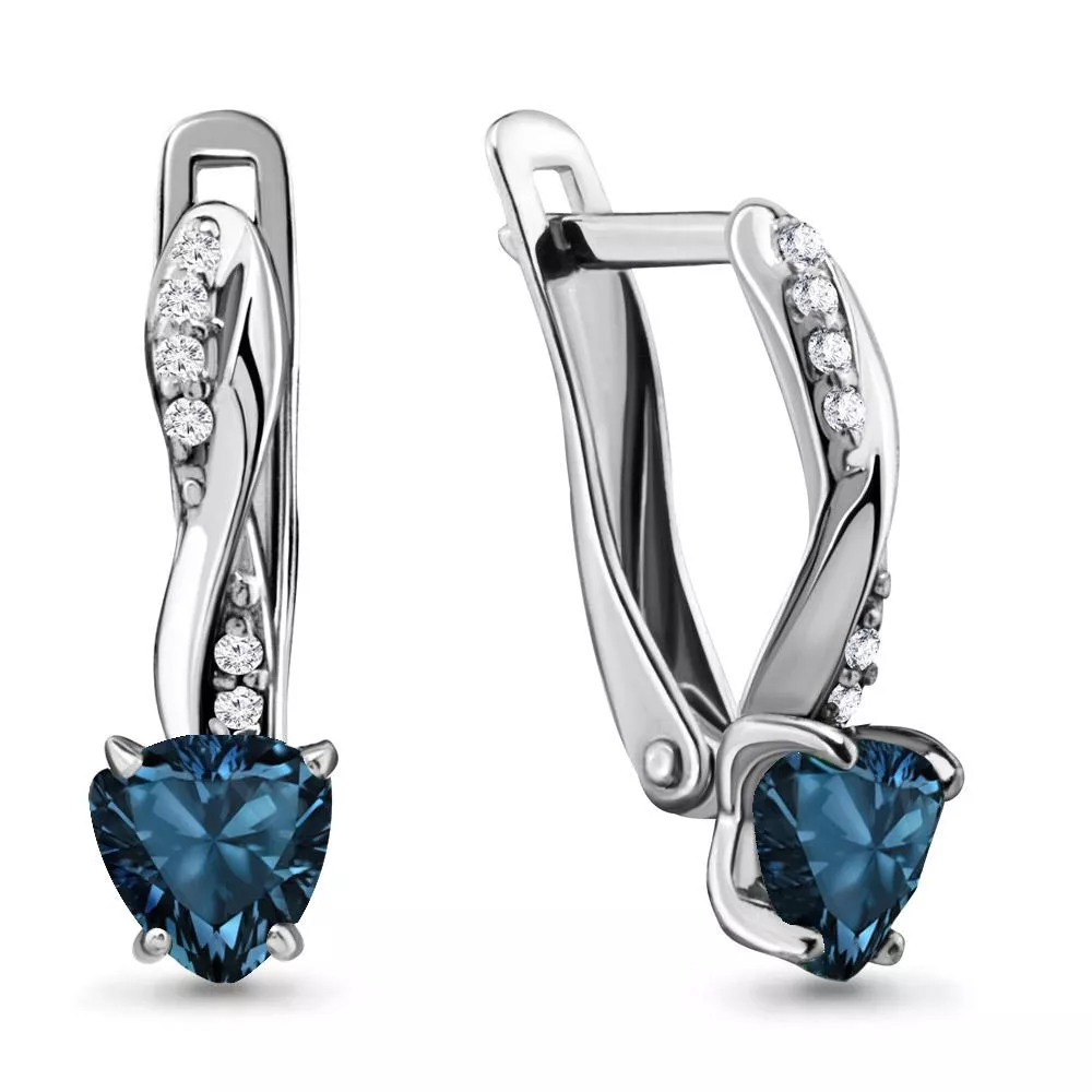 Серьги, артикул LV4419008А, серебро