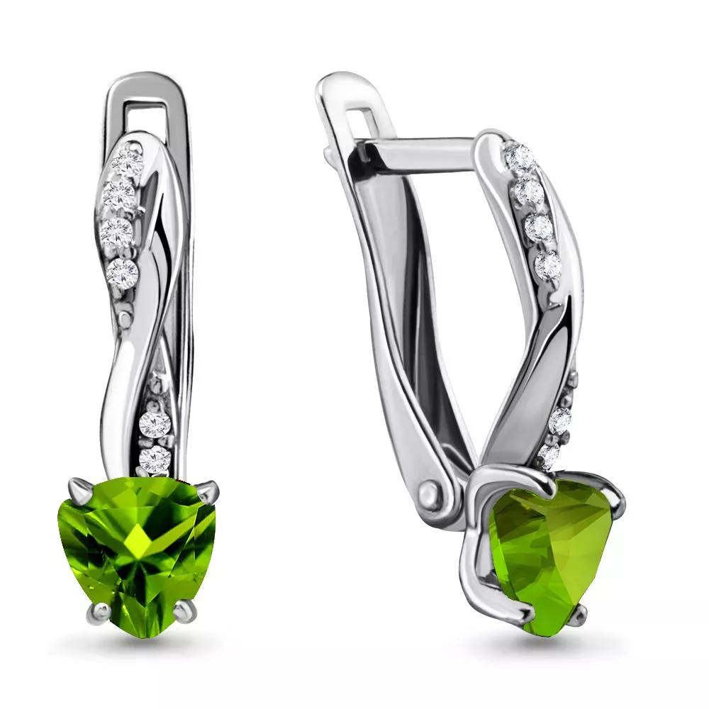 Серьги из серебра, артикул LV4419007А