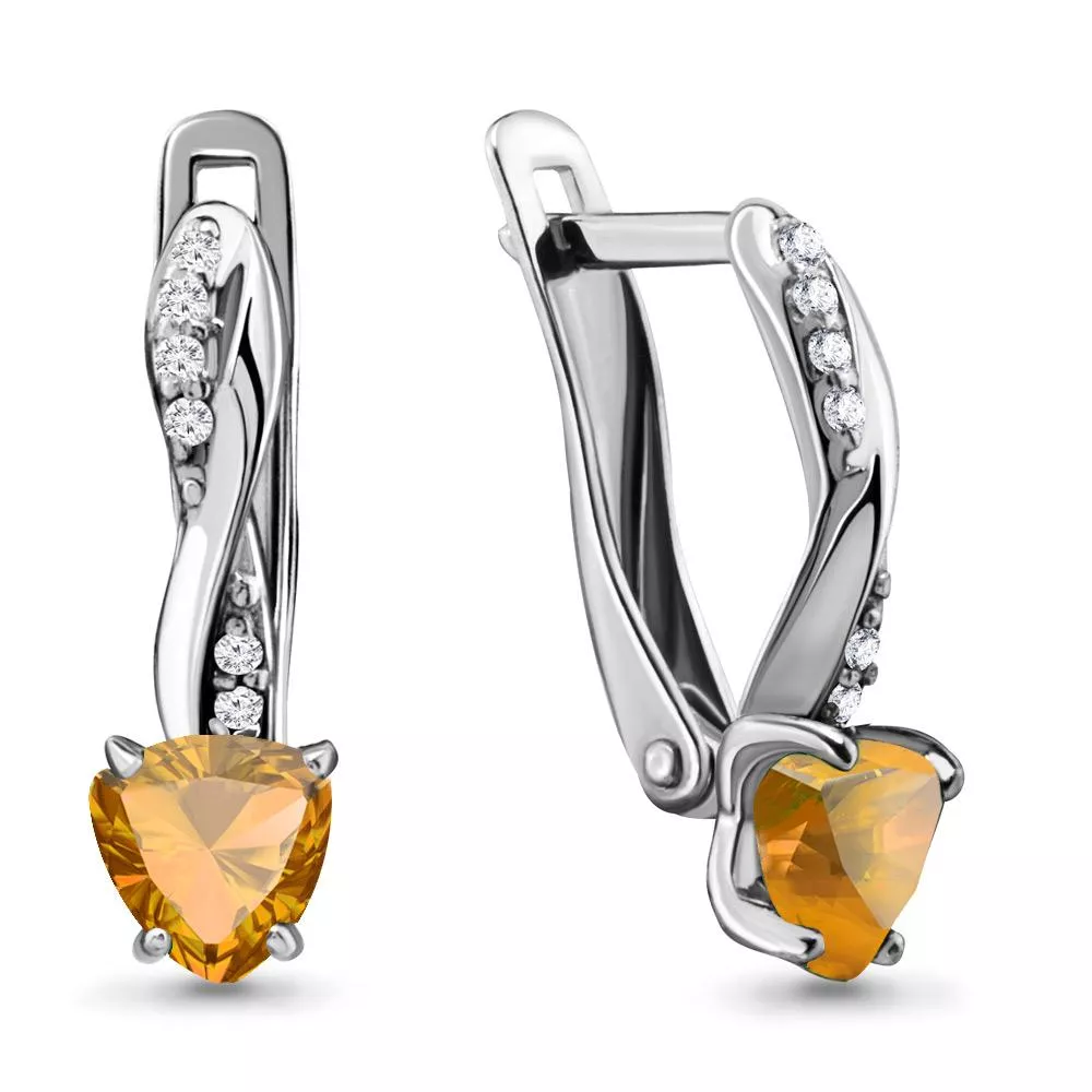 Серьги, серебро, артикул LV4419006А