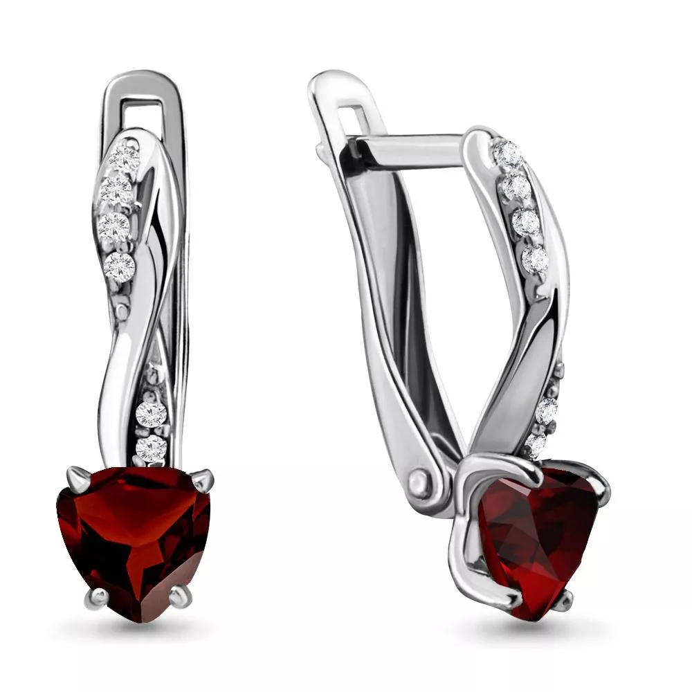 Серьги из серебра, артикул LV4419003А