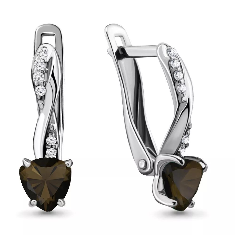 Серьги, серебро, артикул LV4419001А