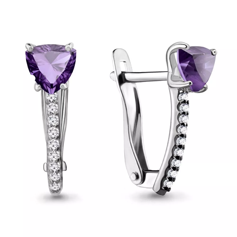 Серьги из серебра, артикул LV4418904А