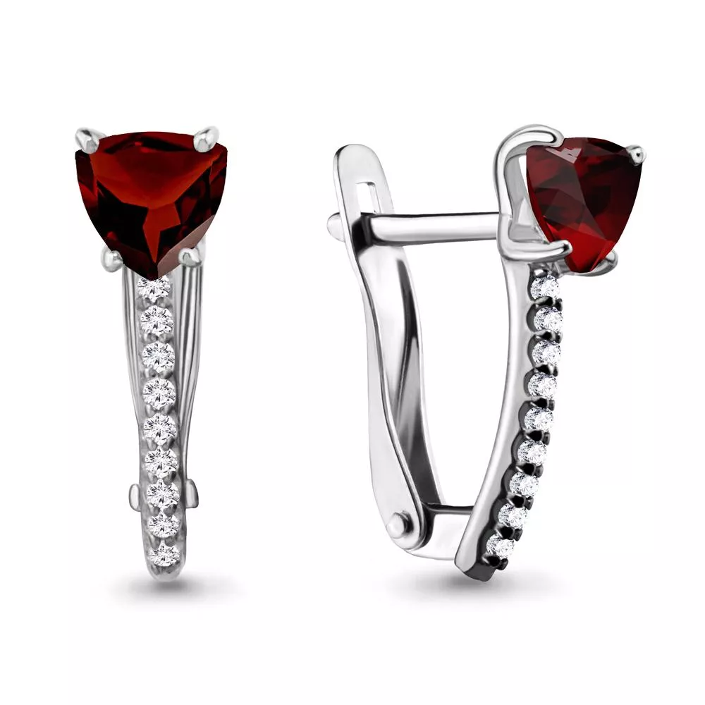 Серьги, серебро, артикул LV4418903А