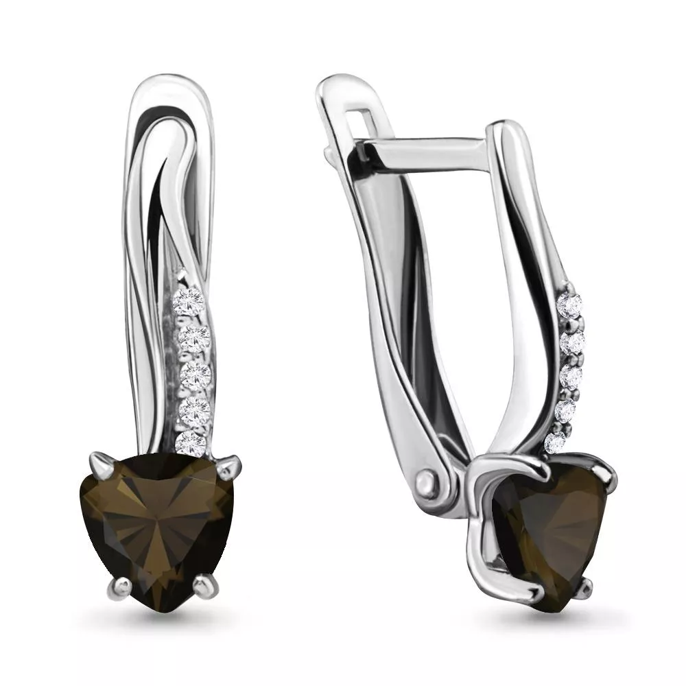 Серьги из серебра, артикул LV4418801А