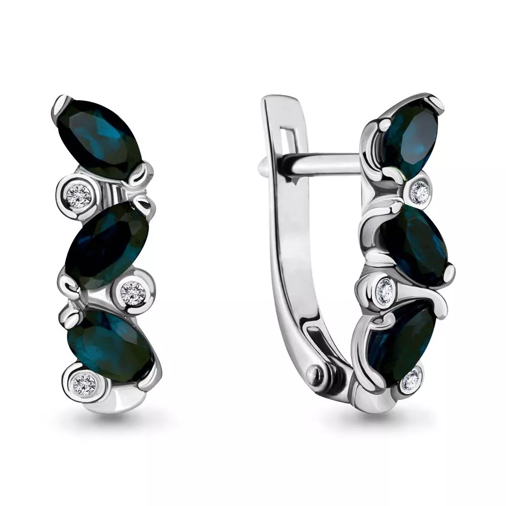 Серьги из серебра, артикул LV4415808