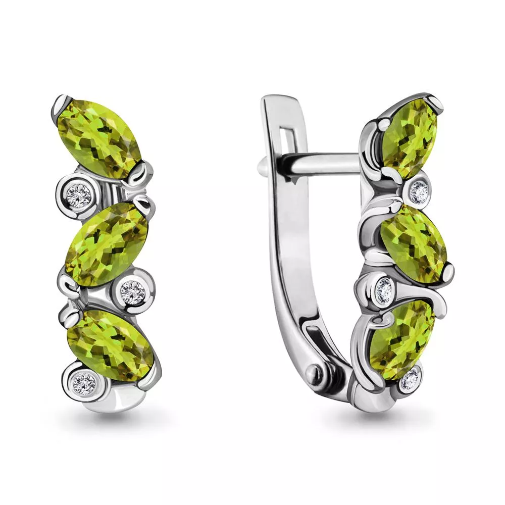 Серьги, серебро, артикул LV4415807