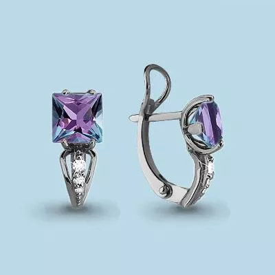 Серьги из серебра, артикул LV4414525А