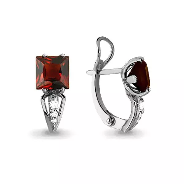 Серьги из серебра, артикул LV4414503А