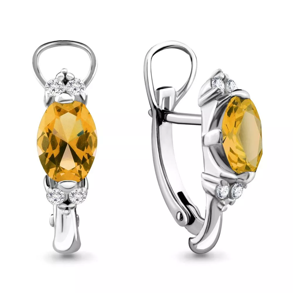 Серьги, серебро, артикул LV4414106