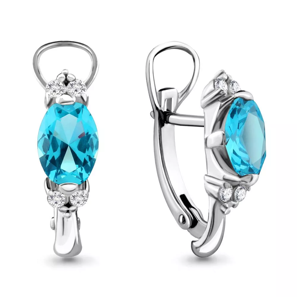 Серьги из серебра, артикул LV4414105