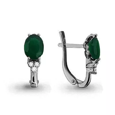 Серьги из серебра, артикул LV4414009А