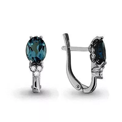 Серьги, артикул LV4414008А, серебро