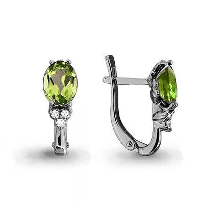 Серьги, серебро, артикул LV4414007А