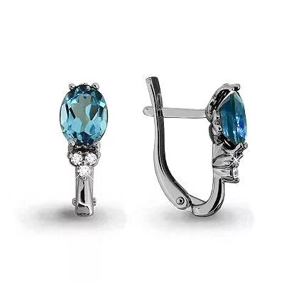 Серьги, артикул LV4414005А, серебро