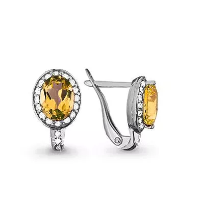 Серьги из серебра, артикул LV4413706А