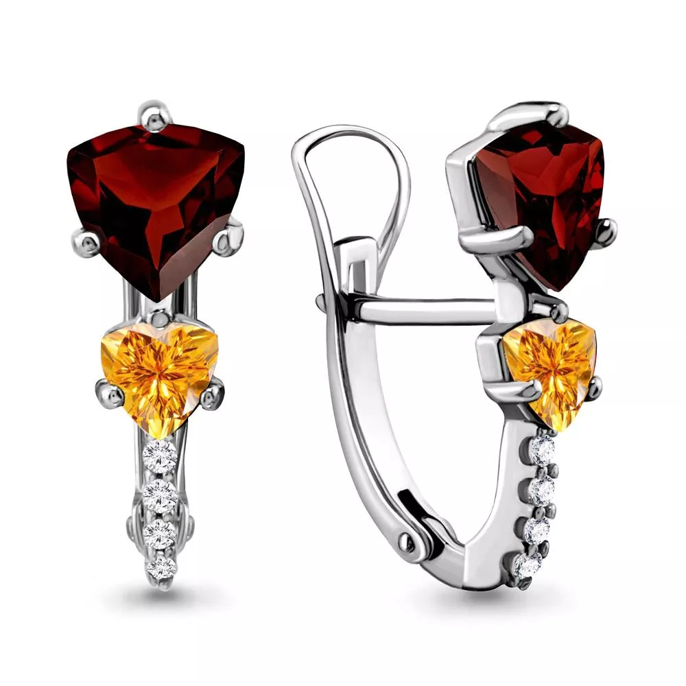 Серьги, артикул LV4413337А, серебро