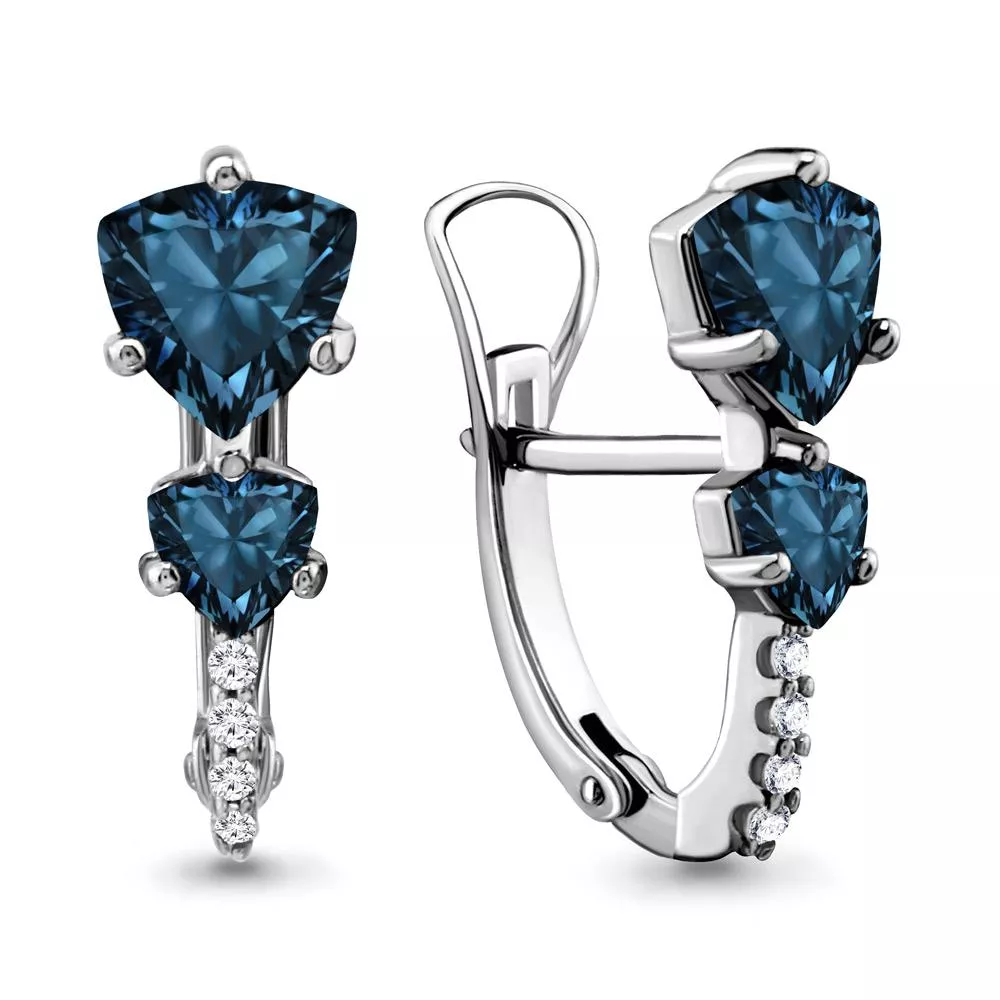 Серьги из серебра, артикул LV4413308А