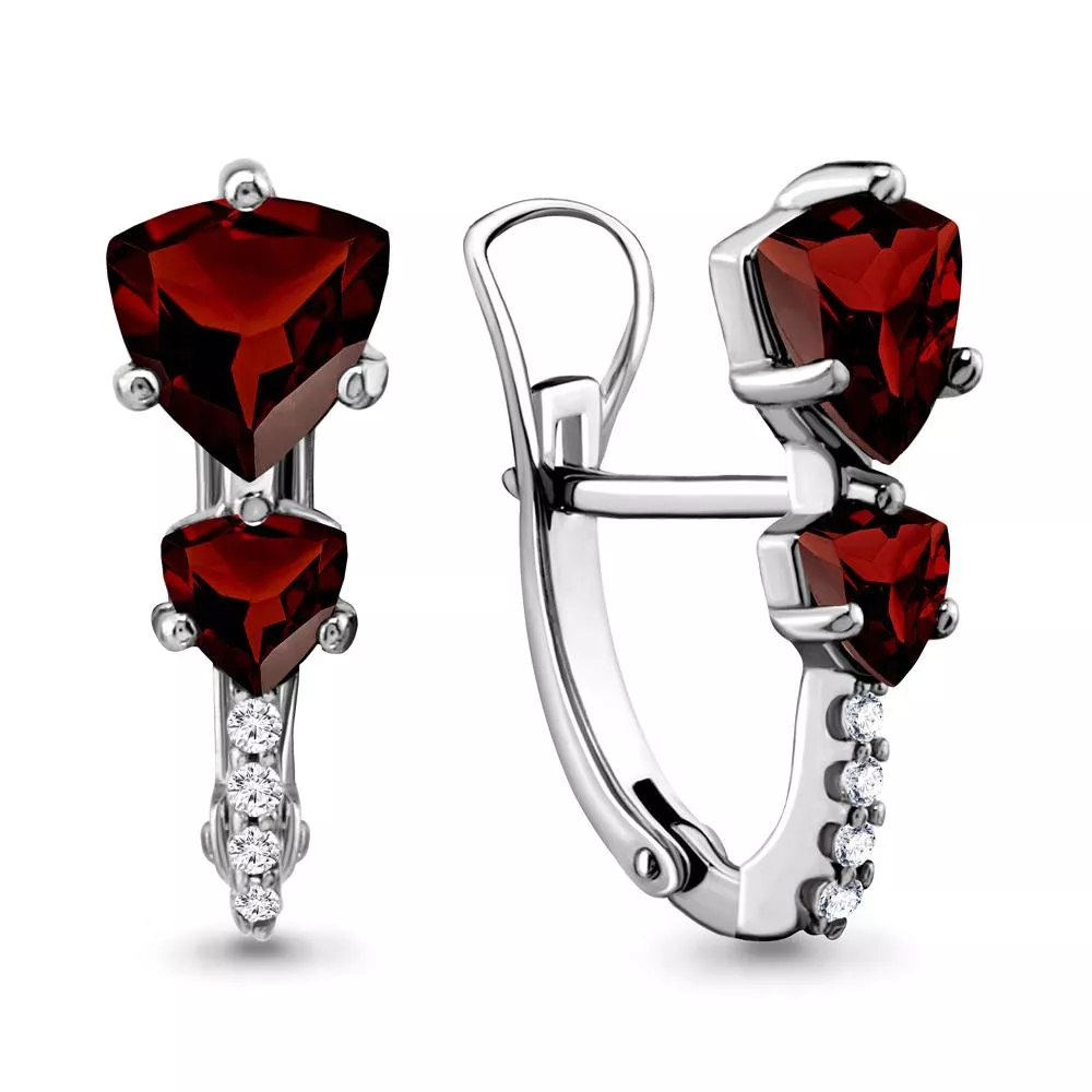 Серьги, артикул LV4413303А, серебро