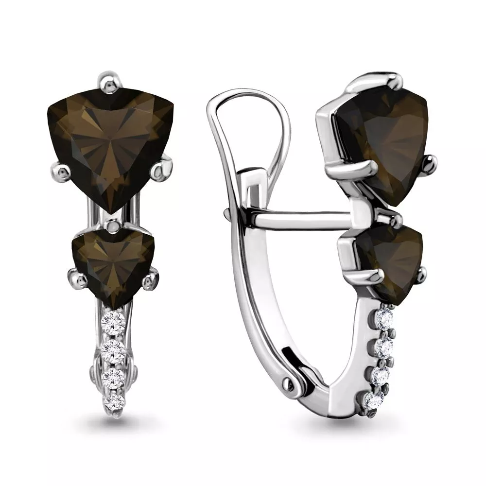 Серьги из серебра, артикул LV4413301А