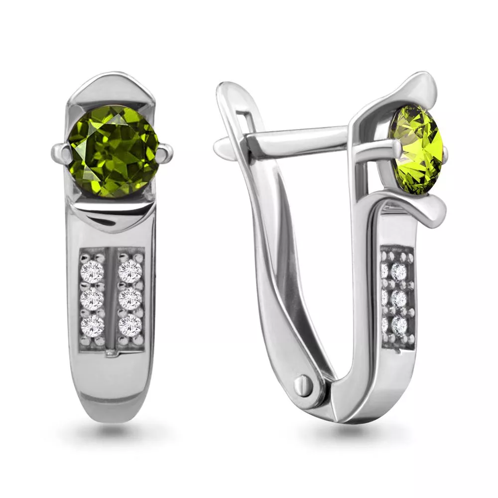 Серьги, серебро, артикул LV4413107А