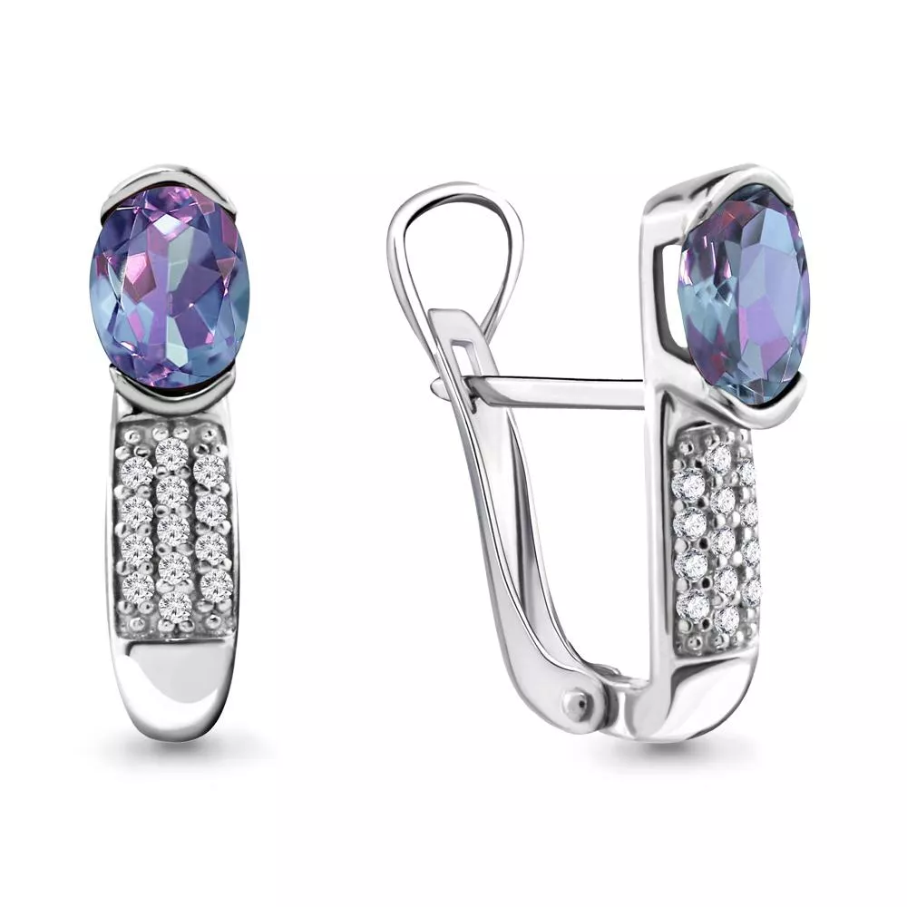 Серьги, серебро, артикул LV4412925А