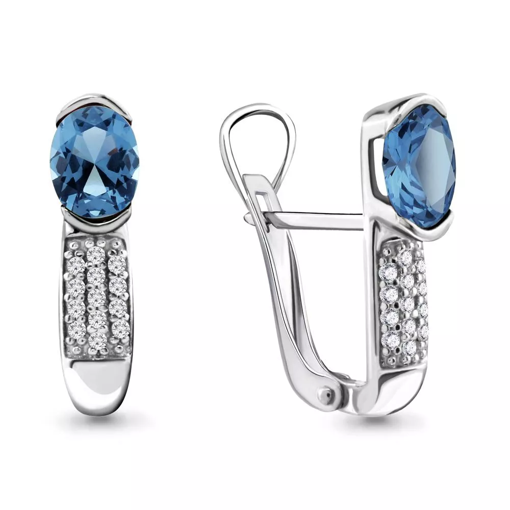 Серьги из серебра, артикул LV4412908А