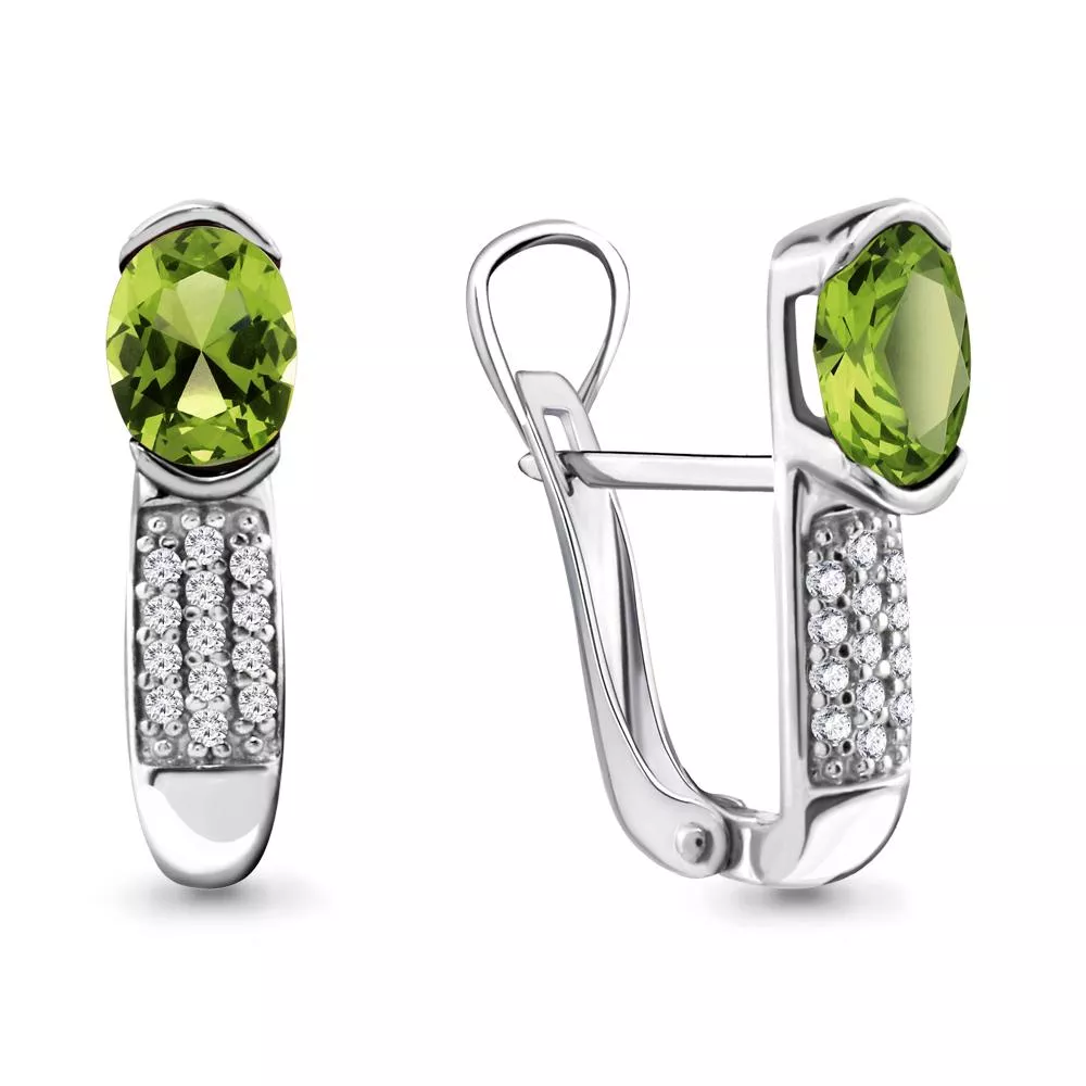 Серьги, серебро, артикул LV4412907А