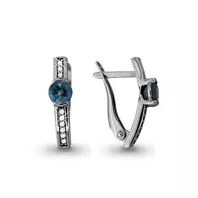 Серьги, артикул LV4412508А, серебро