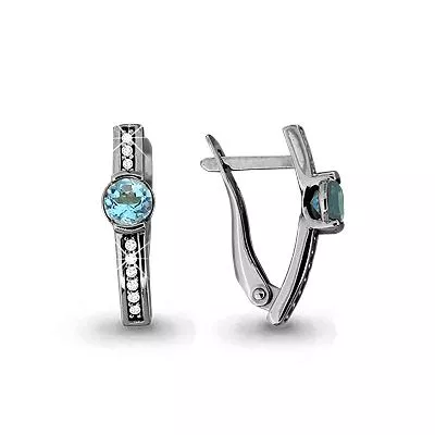 Серьги, артикул LV4412505А, серебро