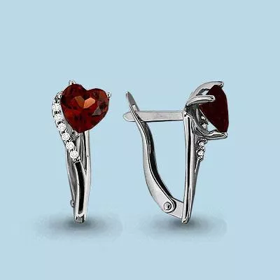 Серьги, артикул LV4412403А, серебро