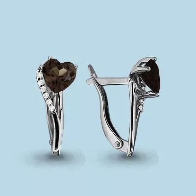 Серьги из серебра, артикул LV4412401А