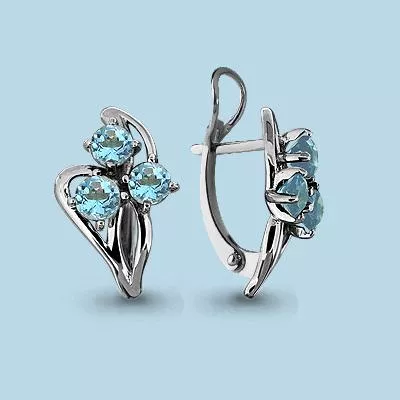 Серьги, артикул LV4411305, серебро