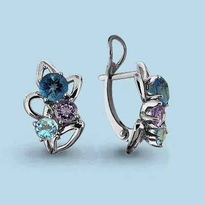 Серьги, артикул LV4411241, серебро