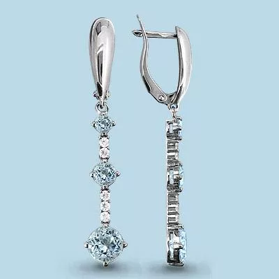 Серьги из серебра, артикул LV4410802А